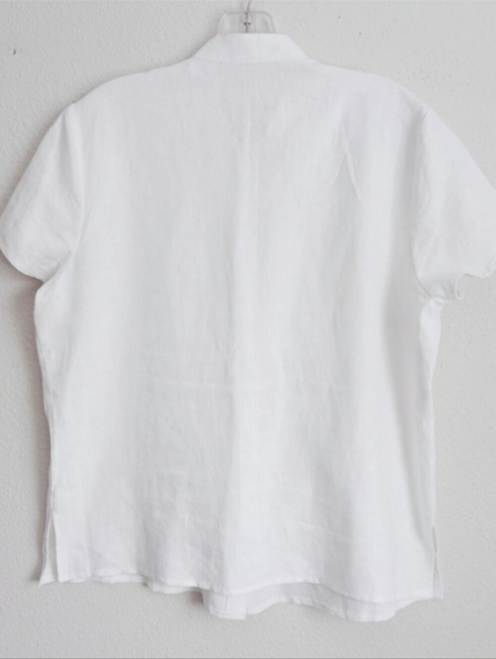 Choices White Linen Skirtset Size Petite Large Lagenlook - Picture 3 of 13